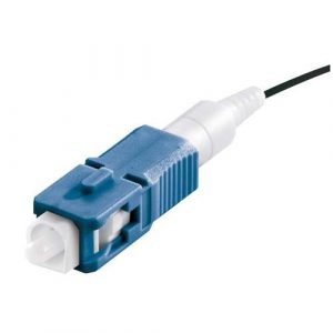 Fibre Connector No Polish SM 9/125 250/900 SC Blue Fibre connector