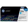 HP 124A Cyan (Q6001A) Original LaserJet Toner Cartridge