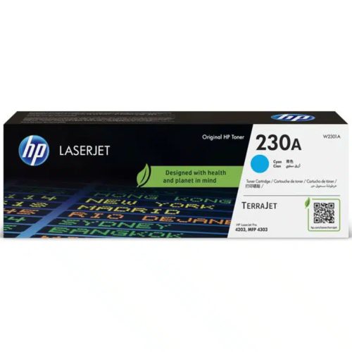 HP 230A Cyan (W2301A) Original LaserJet Toner Cartridge