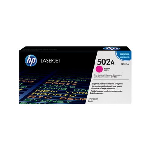 HP 502A Magenta Original LaserJet Toner Cartridge (Q6473A)