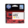 HP 655 Yellow Original Ink Advantage Cartridge, CZ112AE