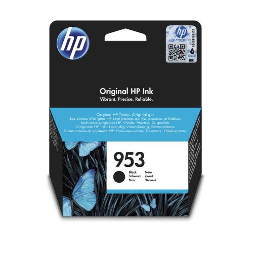 HP 953 Cyan Original Ink Cartridge, F6U12AE