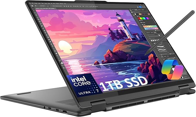 Lenovo Yoga 7 Core i7(155U) 16GB 1TB SSD 14-inch Laptop