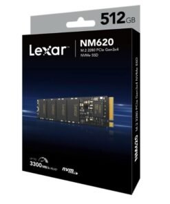 Lexar LNM620 Internal SSD M.2 PCIe Gen 3*4 NVMe 2280 – 512GB