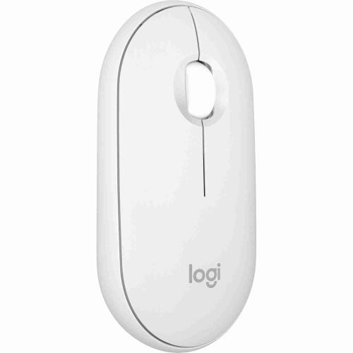 Logitech M350s Pebble Bluetooth Mouse – Tonal White