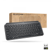 Logitech MX Keys Mini Bluetooth Illuminated Keyboard Graphite The Logitech MX Keys Mini Bluetooth Illuminated Keyboard Graphite is a premium compact wireless keyboard engineered for intuitive typing and productivity. With smart backlit keys that adjust to your environment and advanced Bluetooth connectivity, it delivers a seamless and comfortable typing experience across laptops, desktops, tablets, and mobile devices. Designed for professionals, creatives, and everyday users in Kenya who value precision, style, and multi-device flexibility, this keyboard blends minimalist design with high-performance features. Product Features Bluetooth and Multi-Device Connectivity Connect to multiple devices via Bluetooth and switch between them seamlessly with dedicated function keys, allowing efficient work across laptops, tablets, and phones. Smart Backlit Keys Responsive illuminated keys automatically adjust brightness based on ambient lighting, enhancing visibility in low-light conditions and improving typing accuracy. Compact Minimalist Layout The sleek minimalist design eliminates the numeric keypad while preserving essential keys, reducing desk clutter and improving portability without sacrificing performance. Comfortable Typing Experience Low-profile, spherically-dished keys provide a precise, tactile feel with quiet operation, making long typing sessions more comfortable. USB-C Rechargeable Battery Recharge quickly using USB-C and enjoy long battery life between charges, even with the backlighting activated, ensuring consistent performance throughout the day. Premium Build Quality Crafted with a solid, durable frame and refined finishes, the keyboard offers a premium tactile experience and long-lasting reliability. Cross-Platform Compatibility Compatible with Windows, macOS, Linux, iPadOS, and Android devices, providing flexible and versatile connectivity for a range of devices. Product Specifications • Brand: Logitech • Model: MX Keys Mini • Color: Graphite • Connectivity: Bluetooth wireless • Backlighting: Smart adjustable illumination • Keyboard Layout: Compact minimalist design • Multi-Device Support: Yes, connect and switch between multiple devices • Battery Type: Built-in rechargeable • Charging Port: USB-C • Compatible Operating Systems: Windows, macOS, Linux, iPadOS, Android • Dimensions: Compact and portable form factor • Weight: Lightweight for everyday use • Warranty: Limited hardware warranty The Logitech MX Keys Mini Bluetooth Illuminated Keyboard Graphite is a stylish, high-performance choice for users in Kenya seeking a compact wireless keyboard with smart illumination, multi-device support, and premium typing comfort.