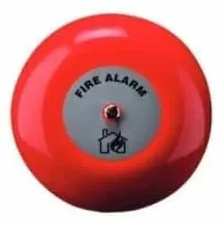 Red Fire Alarm Bell