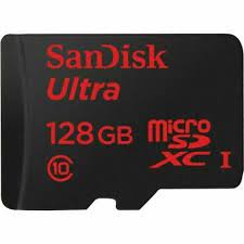 SanDisk 128GB Ultra UHS-I SDXC Memory Card-SDSDUNC-128G-GN6IN
