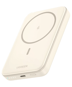UGREEN 10000 mAh Magnetic Wireless Power Bank Beige – UG‑25208
