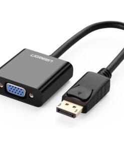 UGREEN DP109 DisplayPort Male to VGA Female Converter Black (UG- 20415)