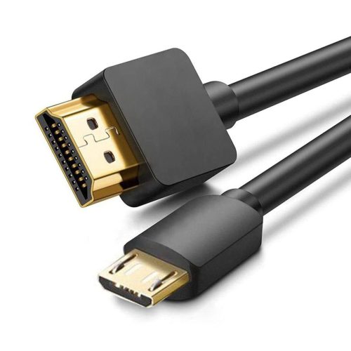 UGREEN Micro HDMI to HDMI 4K Cable Male to Male Black 1m (UG-30148)