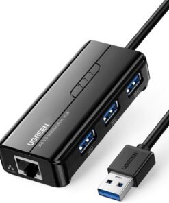 UGREEN USB 3.0 Hub (3 USB 3.0) with Gigabit Ethernet Adapter UG-20265