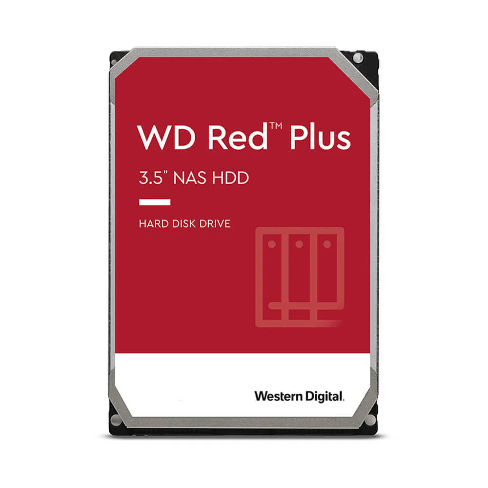 Western Digital 10TB WD Red Plus NAS Internal Hard Drive HDD