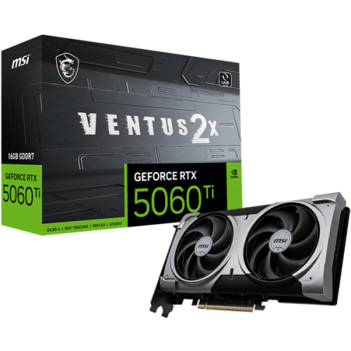 MSI GeForce RTX 5060 Ti 16GB Ventus 2X Plus Graphics Card