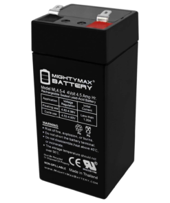Drom Power 4V 4.5Ah Sealed Lead Acid Rechargeable Battery