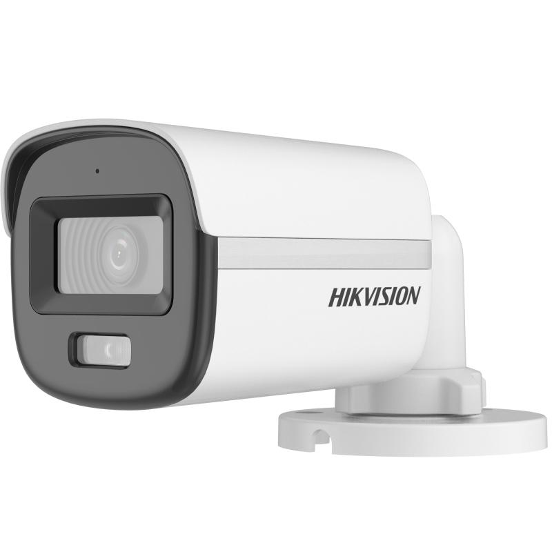 Hikvision DS-2CE10DF0T-LPFS 2MP ColorVu Smart Hybrid Light Bullet CCTV Camera