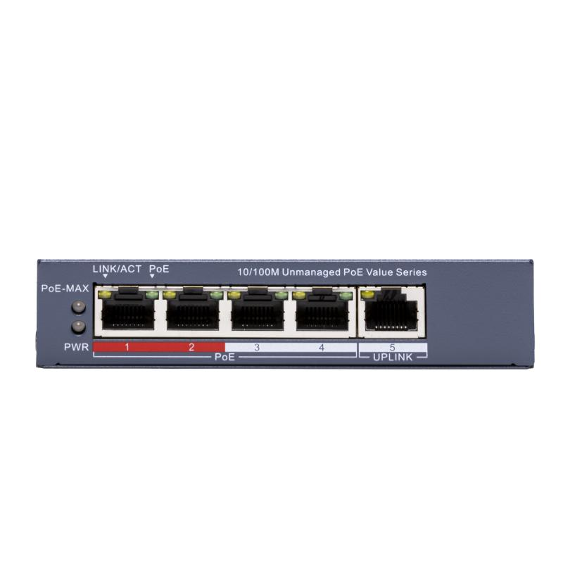 Hikvision DS-3E0107P-E-M Fast Ethernet PoE Switch