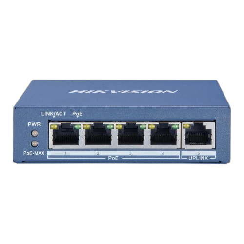 Hikvision DS-3WG105GP-SI 5-Port Gigabit PoE Switch with Intelligent Management