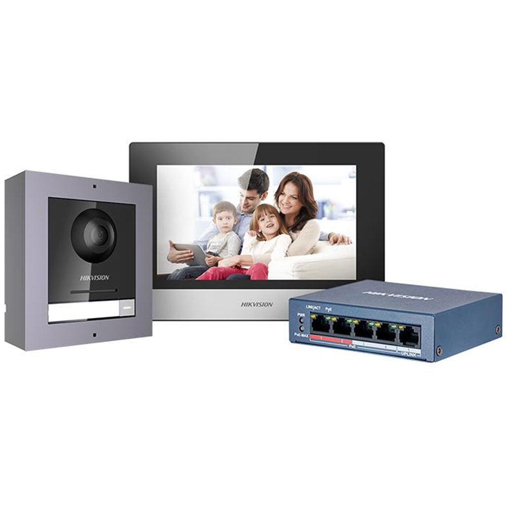 Hikvision DS-KIS608-P IP Video Intercom Kit