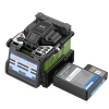 Komshine EX39 Handheld Fiber Optic Fusion Splicer with Precision Cleaver for FTTX Network Installation
