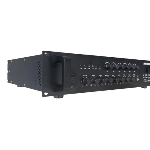 Hikvision DS-QAE0A120G1-VB6 120W 6-Zone Analog Public Address Amplifier with Bluetooth and USB Support