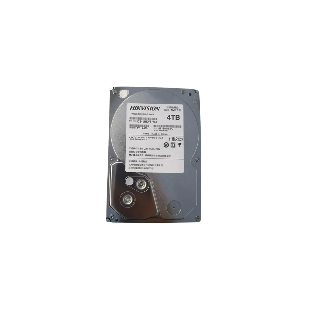 Hikvision DS40HKVS-VX1 4TB Surveillance Hard Disk Drive for DVR and NVR Systems