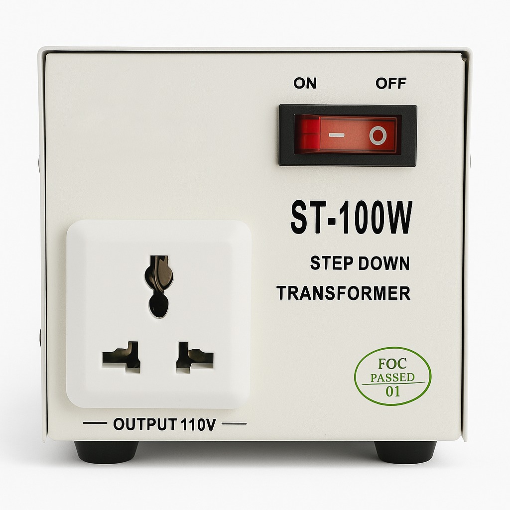 100 Watts Step Down Transformer 220V to 110V Voltage Converter