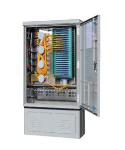 144 cores Pedestal mounted fiber distribution cabinet SC/APC connectors