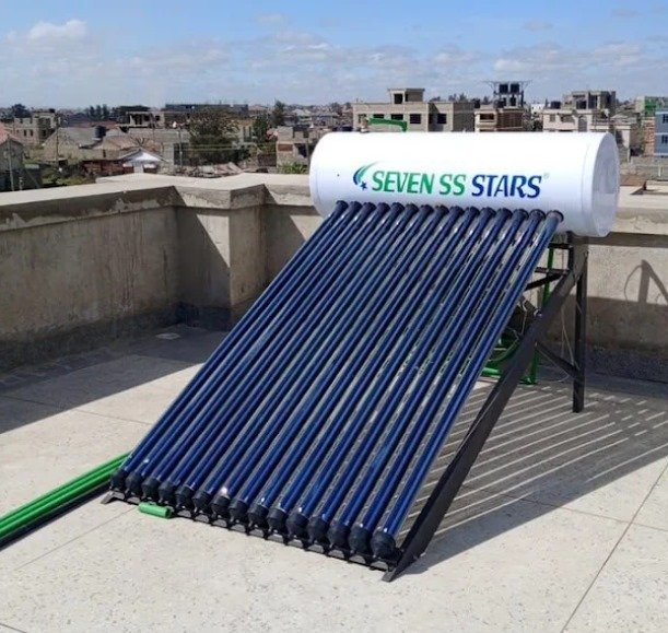250L White Tank pressurized solar Water Heater