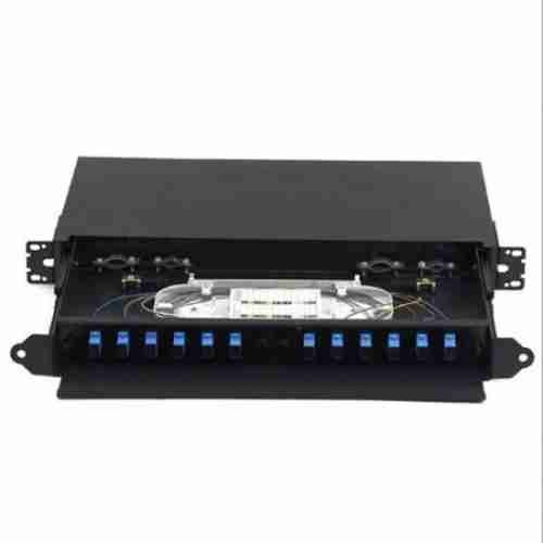 24 Port 1U SC/UPC Duplex SM Adapter Rack mount ODF