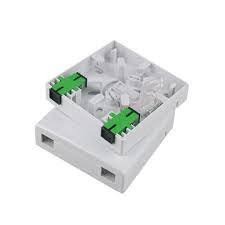 4 Core ATB Fiber Optic Access Terminal Box LC/UPC Duplex Adapter