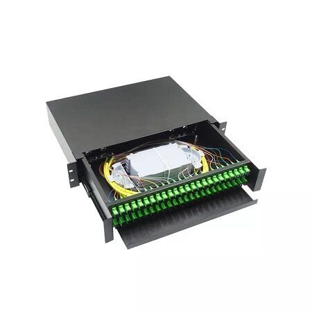 48 Core ATB Fiber Optic Access Terminal Box 48 Pcs SC/UPC Simplex Adapter
