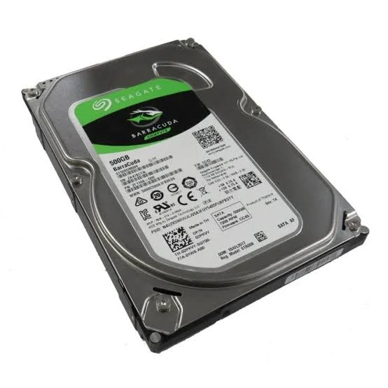500GB Internal Hard Disk Drive (HDD)