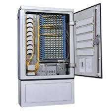 576 cores Pedestal mounted fiber distribution cabinet SC/APC connectors