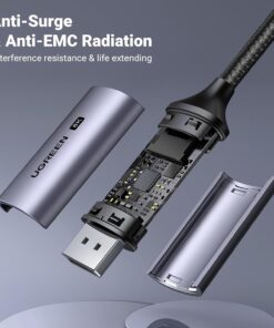 UGREEN USB-C to Display Port 8K Cable 1m (CM556) - Image 3