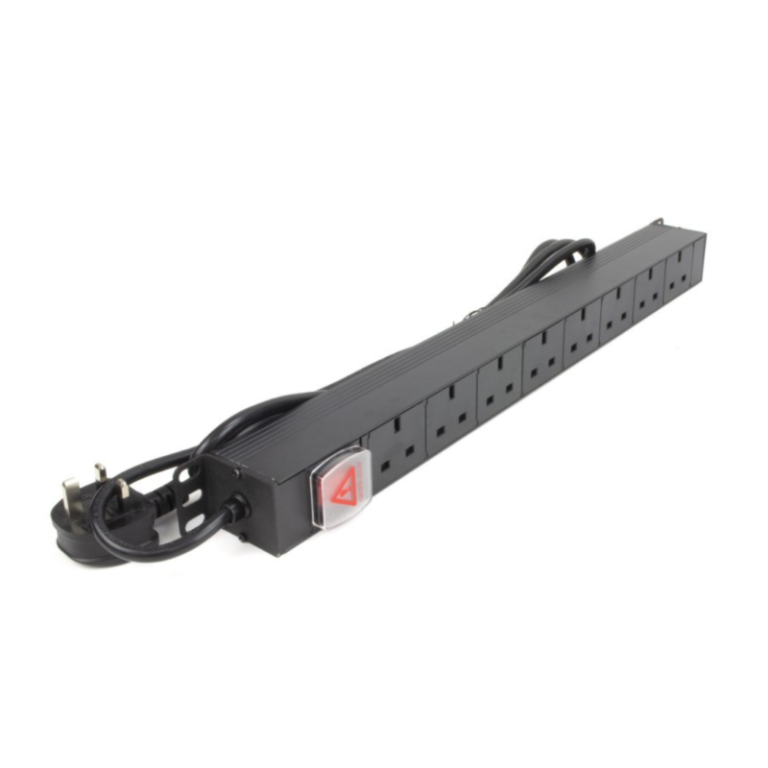 8-Way Power Distribution Unit (PDU) with UK Plug
