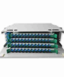 96 Core LC/UPC ODF with 12pcs duplex LC/UPC pre-connectorized ODF