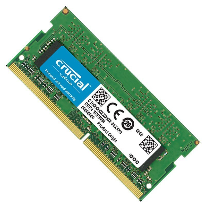 Crucial Laptop RAM 8GB DDR4 3200MHz - CT8G4SFRA32A