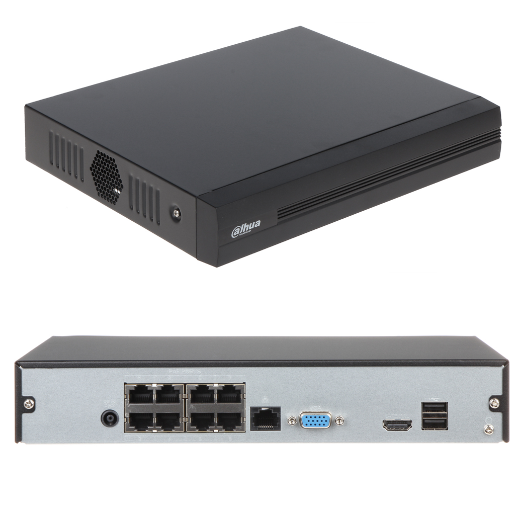 Dahua NVR1108HS-8P-S3/H 8-Channel PoE Network Video Recorder