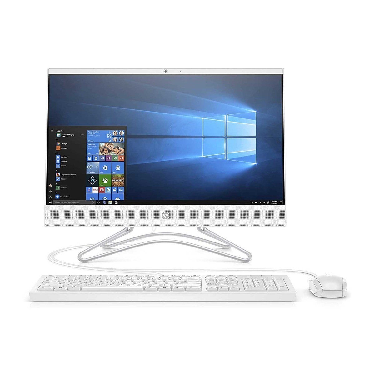 HP 24-inch All-in-One Computer, Intel Core i3, 4GB RAM, 1TB HDD (HP 24-DF1033NY)