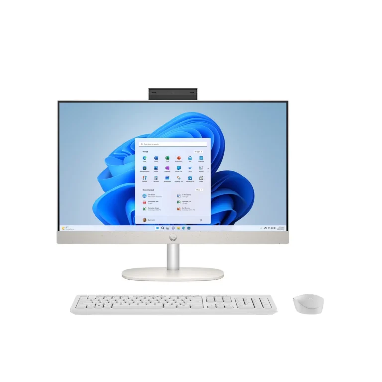 HP 24-inch All-in-One PC, Intel Core i3, 4GB RAM, 1TB HDD (HP 24-DF1033NY)