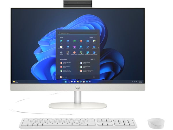 HP 27-inch All-in-One PC, Intel Core Ultra 7, 16GB RAM, 512GB SSD (HP 27-cr1003nh)