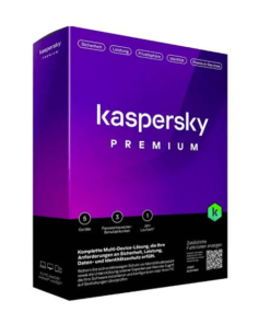 Kaspersky Premium 5 Devices - 1 Year Antivirus, VPN and Total Security