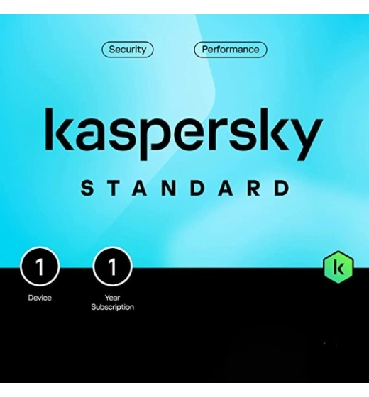 Kaspersky Standard 1 Device - 1 Year Antivirus and Internet Security