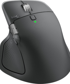 Logitech MX Master 4 Wireless and Bluetooth Rechargeable Mouse – Graphite
