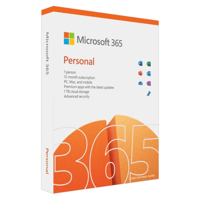 Microsoft Office 365 Personal 1 Year Media Less 1 User - QQ2-01403