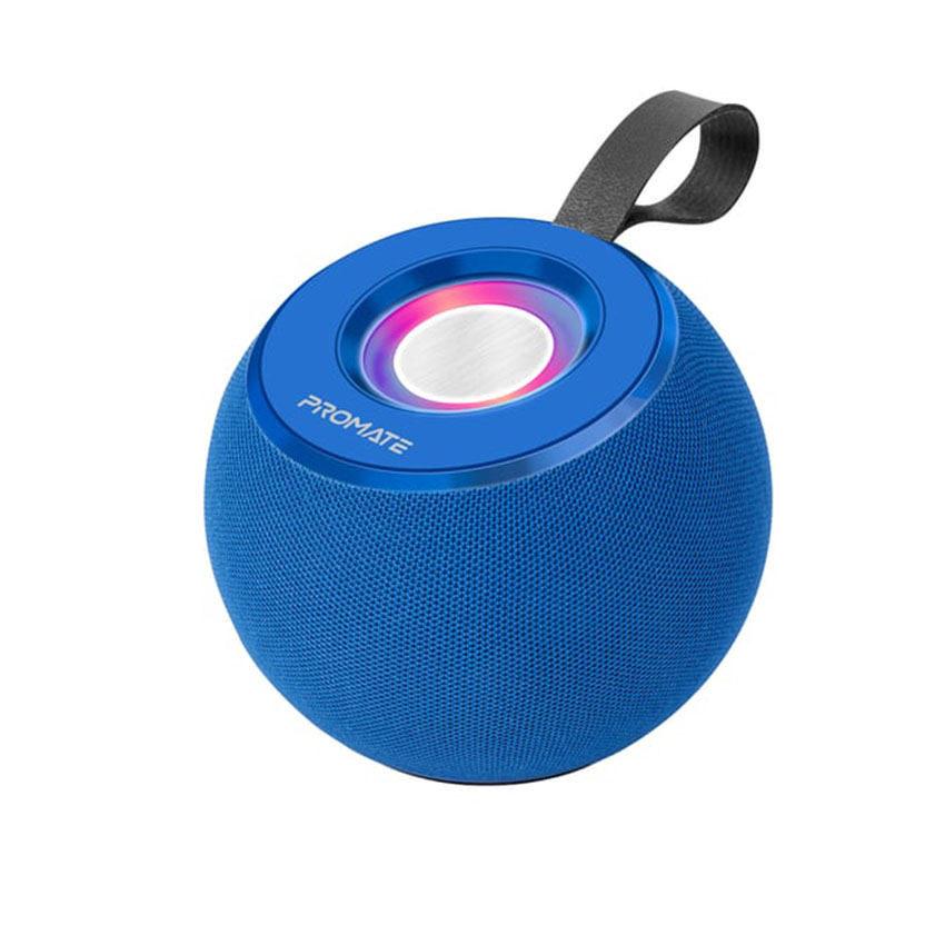 Promate JUGGLER LED Bluetooth Speaker - Black/Blue