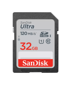 SanDisk 32GB Ultra microSDHC UHS-I Memory Card Class 10 120MB-s (Without Adapter) – SDSQUA4-032G-GN6MN