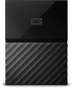 WD My Passport 1TB Portable External Hard Drive – Black (WDBYVG0010BBK-WESN)