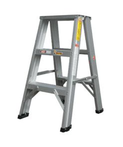 Aluminium Double Sided A Shape Step Stool Ladder 3 Steps (IDSL3)